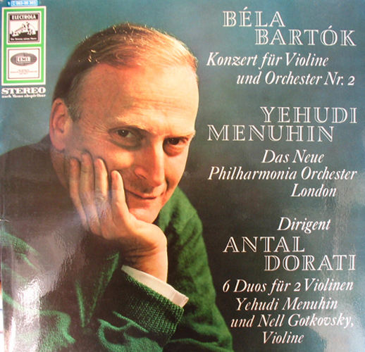 Bartok Violinkonzert Nr 2 6 Duos Menuhin Dorati Gotkovs