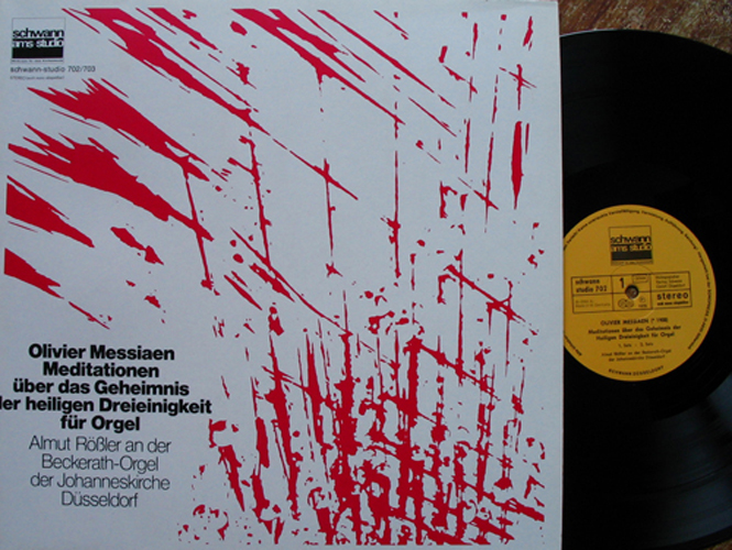 Messiaen Meditationen Geheimnis heiligen Orgel Roe�ler