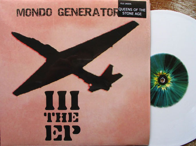 Mondo Generator 3 The EP White Vinyl Cargo Color TR 002