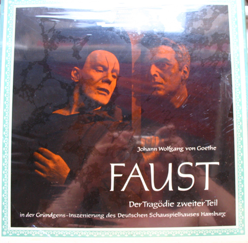 GOETHE Faust 2. Teil Gruendgens DGG 3 LP Box NM!