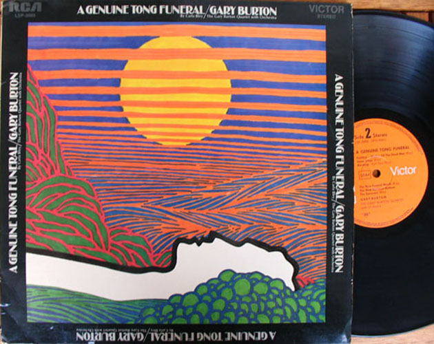 Garry Burton Quartet Genuine tong Funeral Carla Bley LP