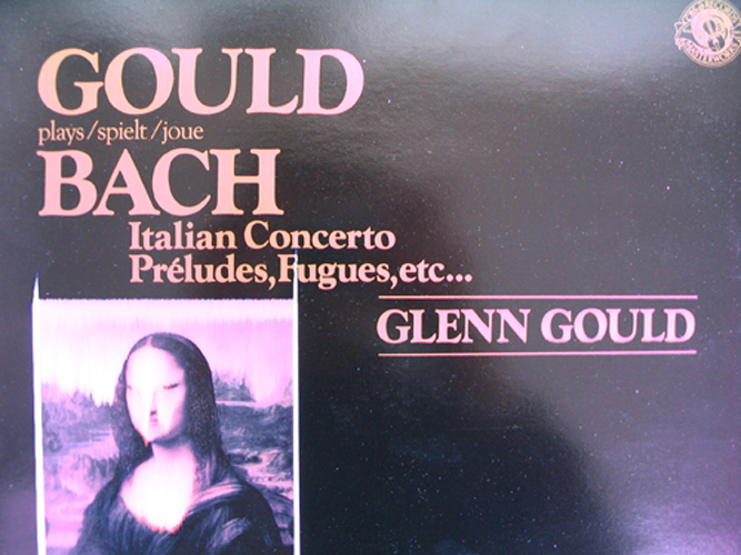 Bach Italian Concerto Preludes Fugues Gould CBS60253 LP