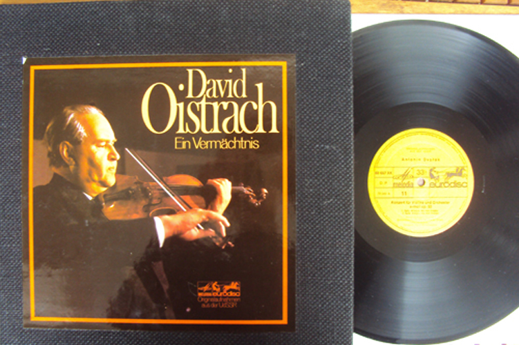 OISTRACH Ein Vermaechtnis Concerti Vl/Or 13 LP Box