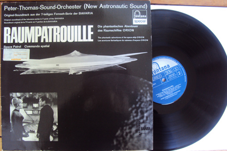 Raumpatrouilie Orion Soundtrack LP Peter Thomas Fontana