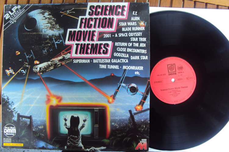 Science Fiction Movie Themes 2 LP`s Delta 20222