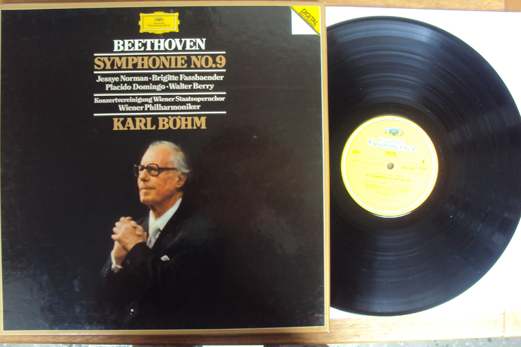 Beethoven Symphonie No 9 B�hm DGG 2741009 - 2 LP Box
