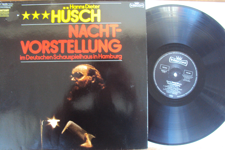 Hanns Dieter Huesch Nachtvorstellung Hamburg 2 LP`s
