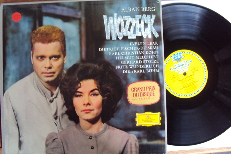 BERG Wozzeck Boehm Fischer-Dieskau Lear 2 LP Box