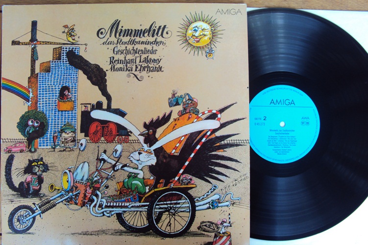 Mimmelitt das Stadtkaninchen Lakomy Ehrhardt Amiga LP