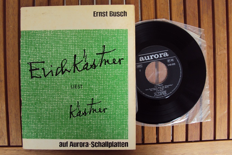Ernst Busch Erich Kaestner liest Aurora 2 Singles