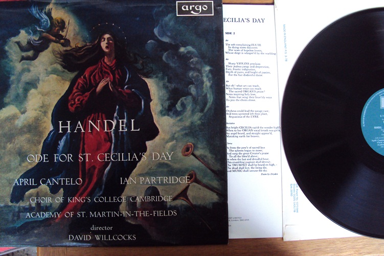 Handel Ode for St. Cecilia