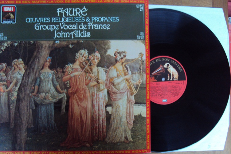 Faure Oeuvres Religieuses and Profanes John Alldis LP