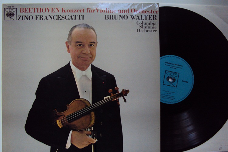 Beethoven Violin Konzert Francescatti Walter CBS LP