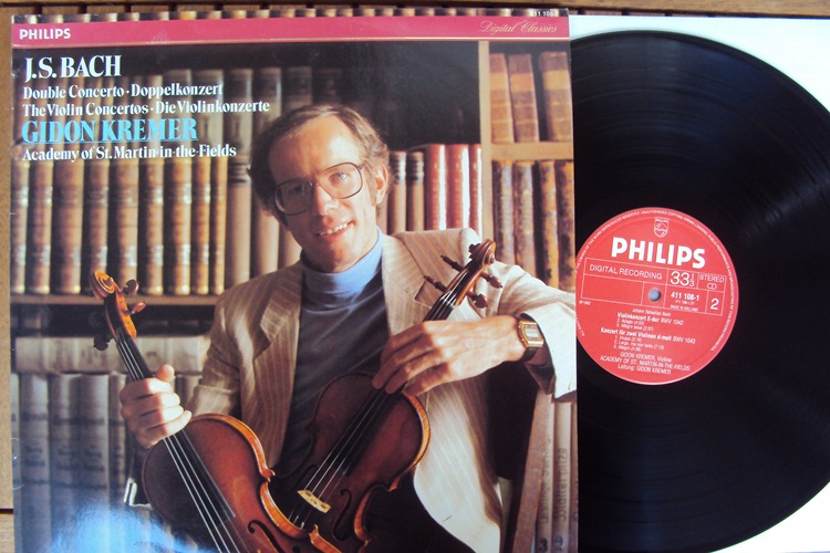 Bach Violin concerto BWV 1041, 1042 Kremer Philips LP