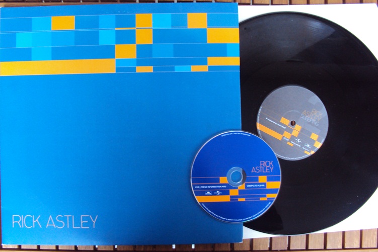 Rick Astley Keep it Turned on Promo LP  + CD Polydor NM