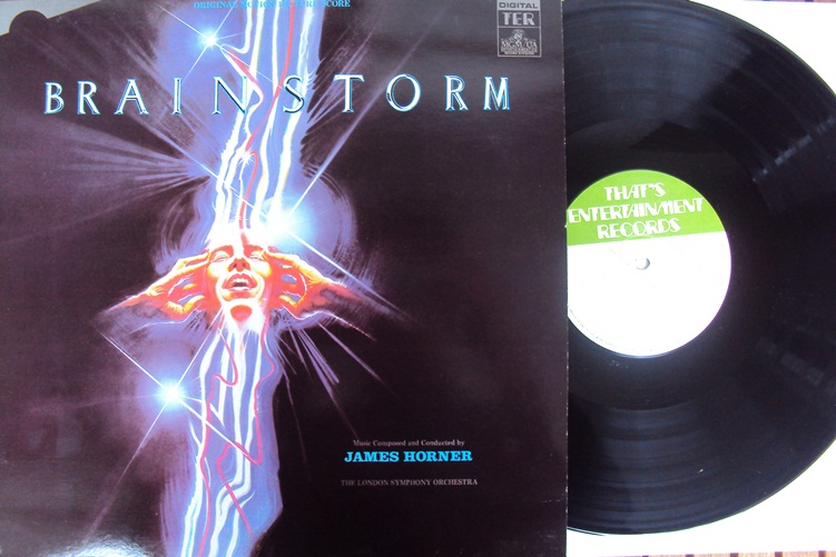 James Horner Brainstorm Soundtrack LP England TER 1074