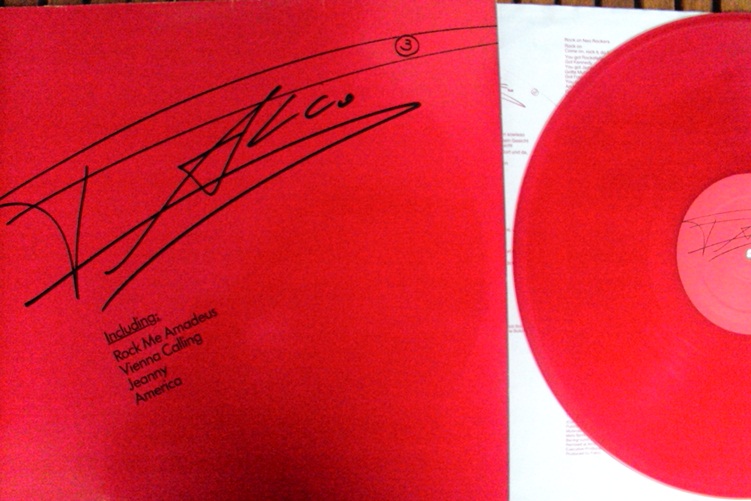 Falco 3 Red Vinyl Gig Records LP