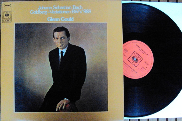 Bach Goldberg Variationen BWV 988 Glenn Gould LP CBS