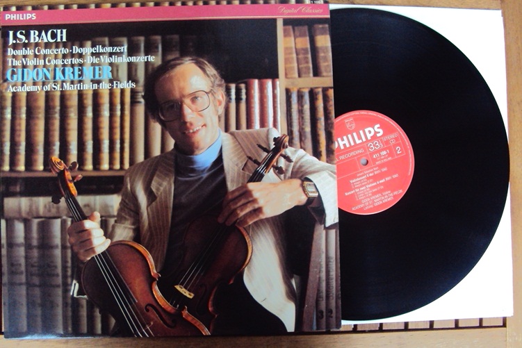 Bach Doble + Violin concertos Gidon Kremer Philips LP