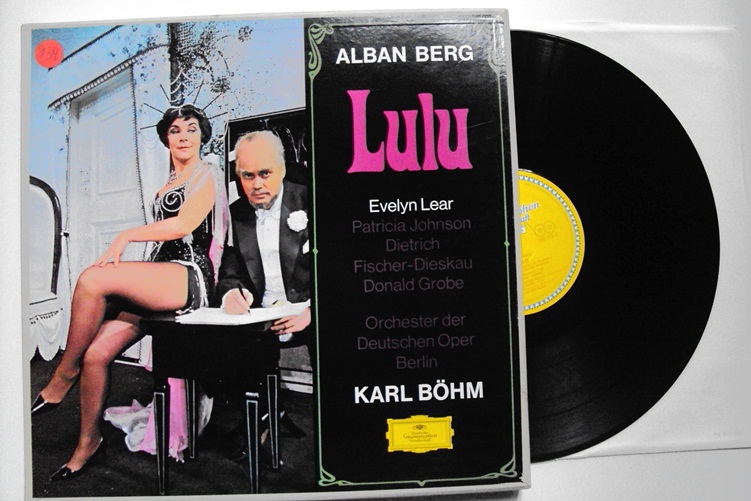 Berg Lulu Boehm Lear Johnson Fischer-Dieskau 3 LP Box