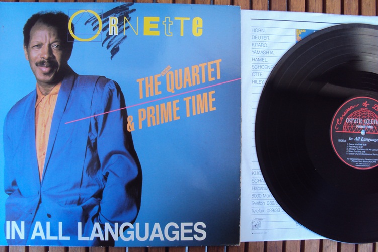 Ornette Coleman In all Languages The Quartet Prime Time